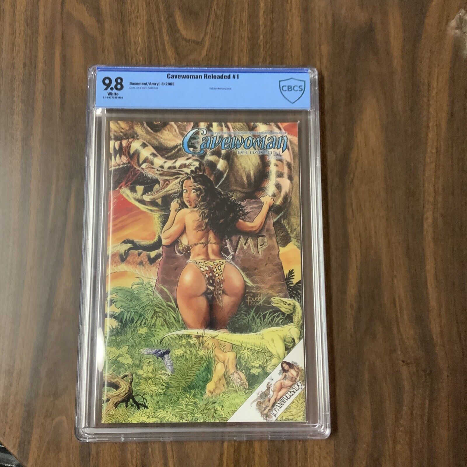 Cavewoman: Reloaded # 1 CBCS 9.8 Rare 10th Anniversary Issue Only One On eBay