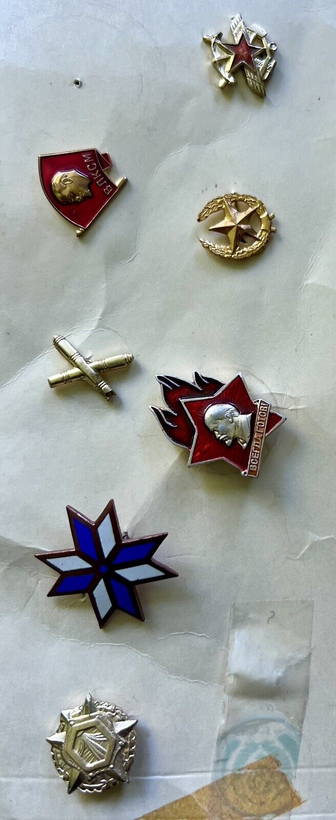 Russian Soviet USSR Pins Lot Lenin