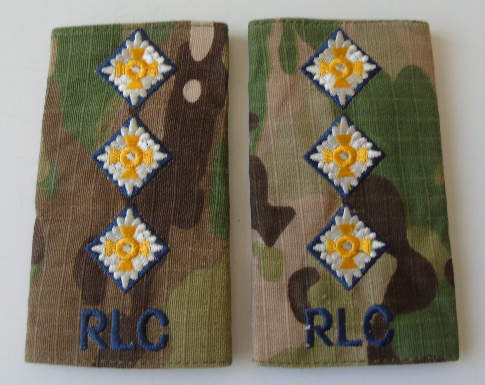 British Army Royal Logistic Corps Captains MTP Rank Slides - New
