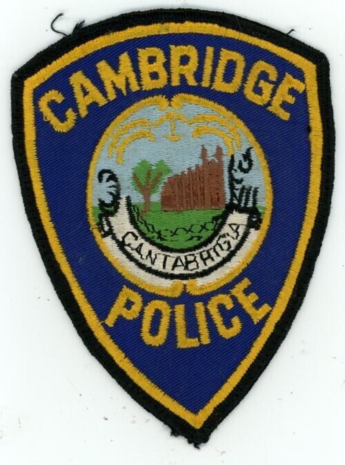 MASSACHUSETTS MA CAMBRIDGE POLICE NICE SHOULDER PATCH SHERIFF