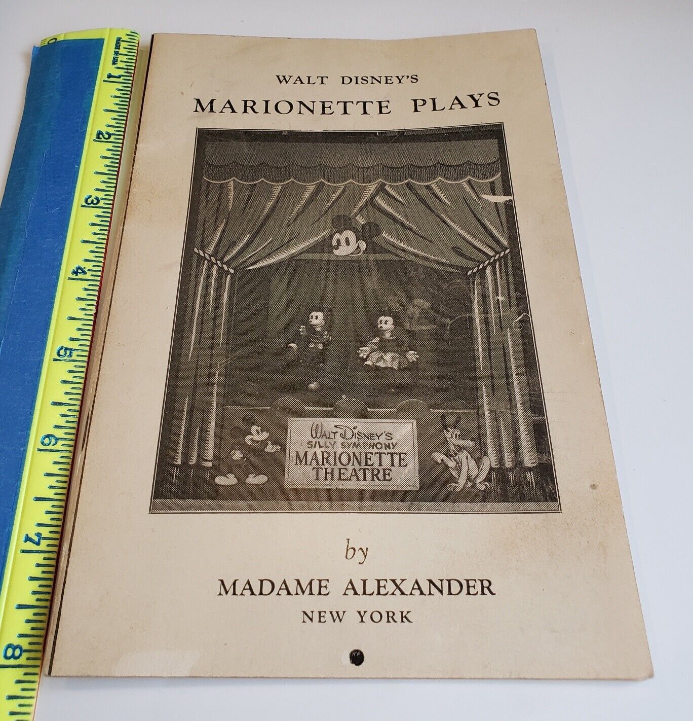 1930\'s Walt Disney\'s Marionette Plays Silly Symphony Theatre Madame Alexander