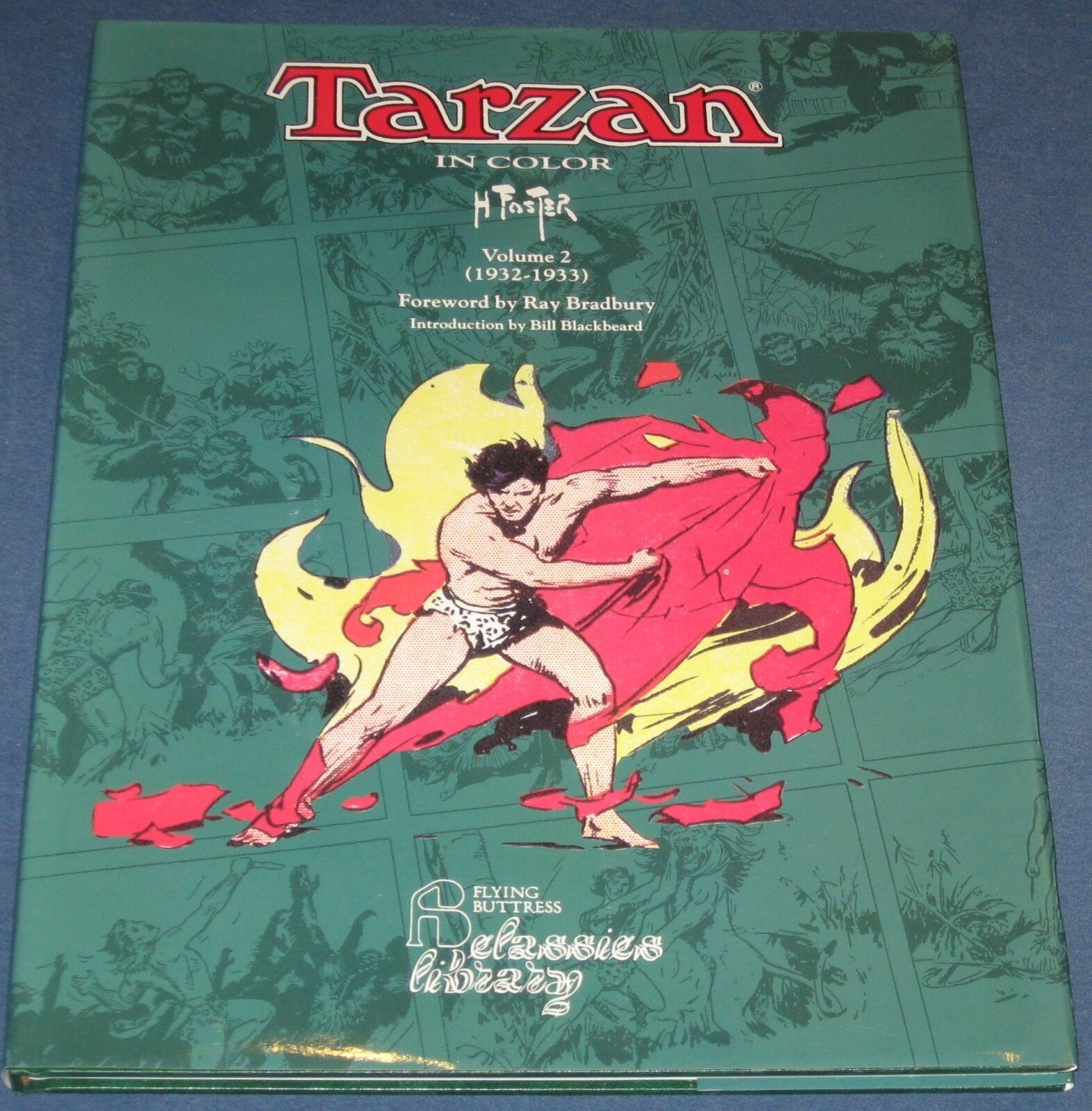 Tarzan In Color Vol #2  Hardback w/DJ  Hal Foster Sundays  1932-1933  NMint