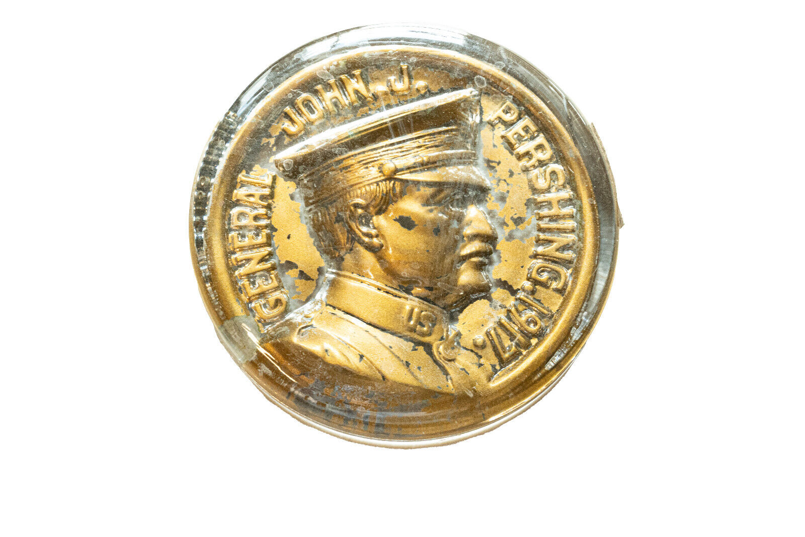 RARE Antique 1918 WWI General John J. Pershing Gold 4\