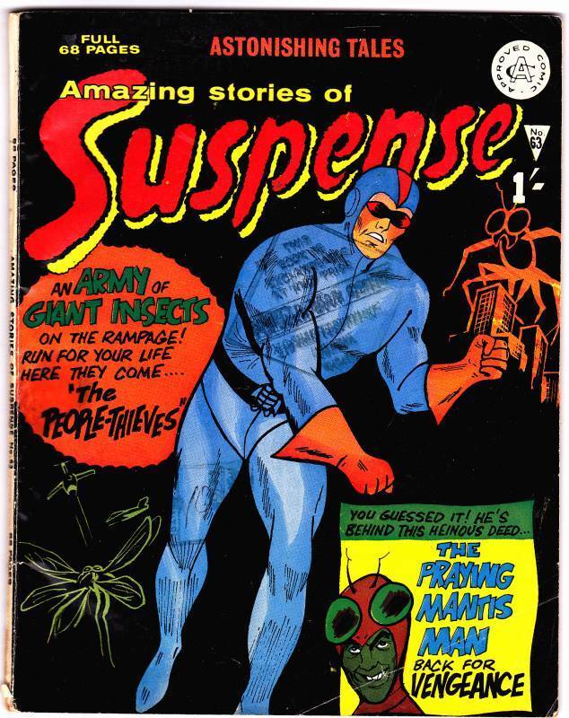 1960s UK Marvel AMAZING STORIES OF SUSPENSE #63 - Steve Ditko, Al Williamson