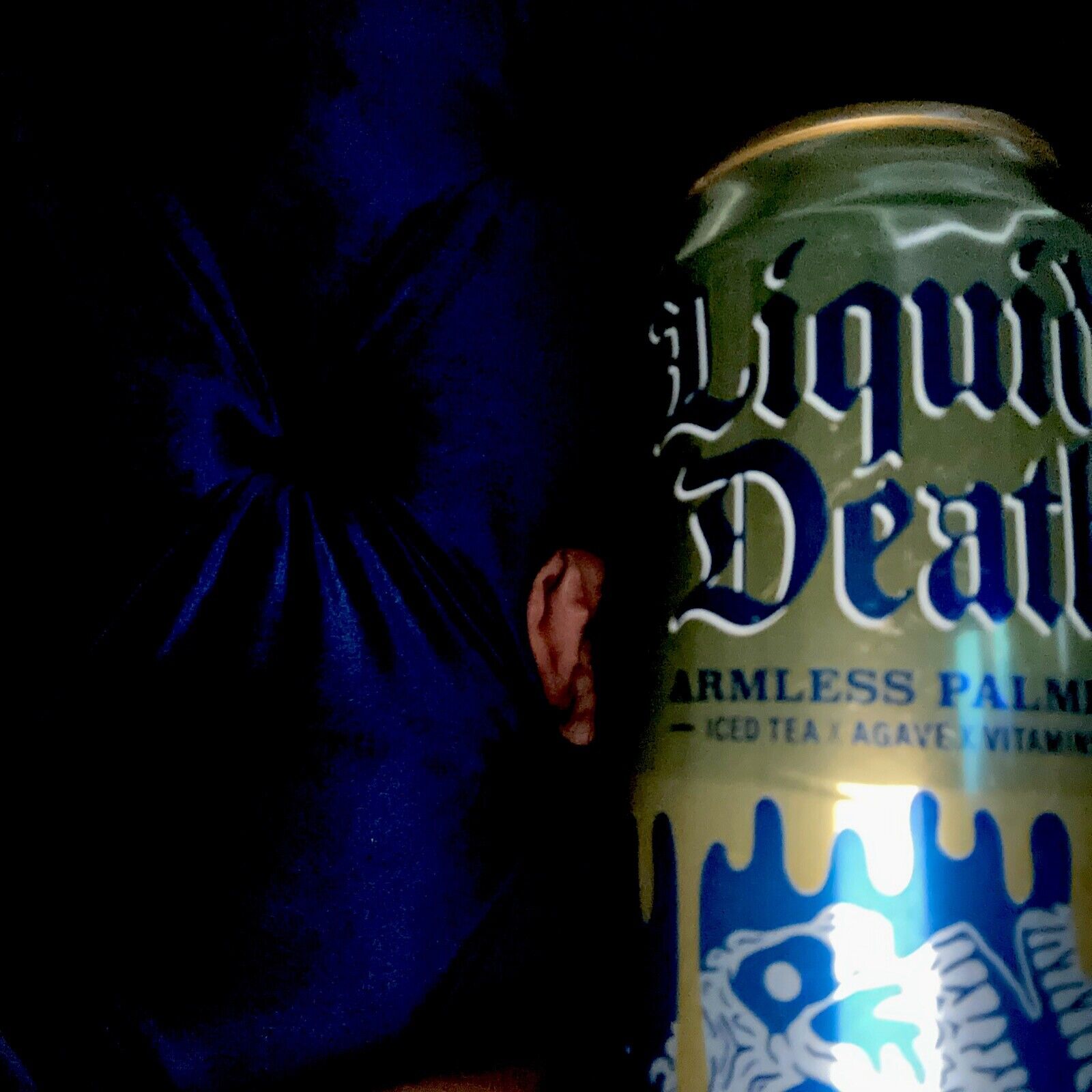 RARE Unopened Discontinued Liquid Death Armless Palmer Can