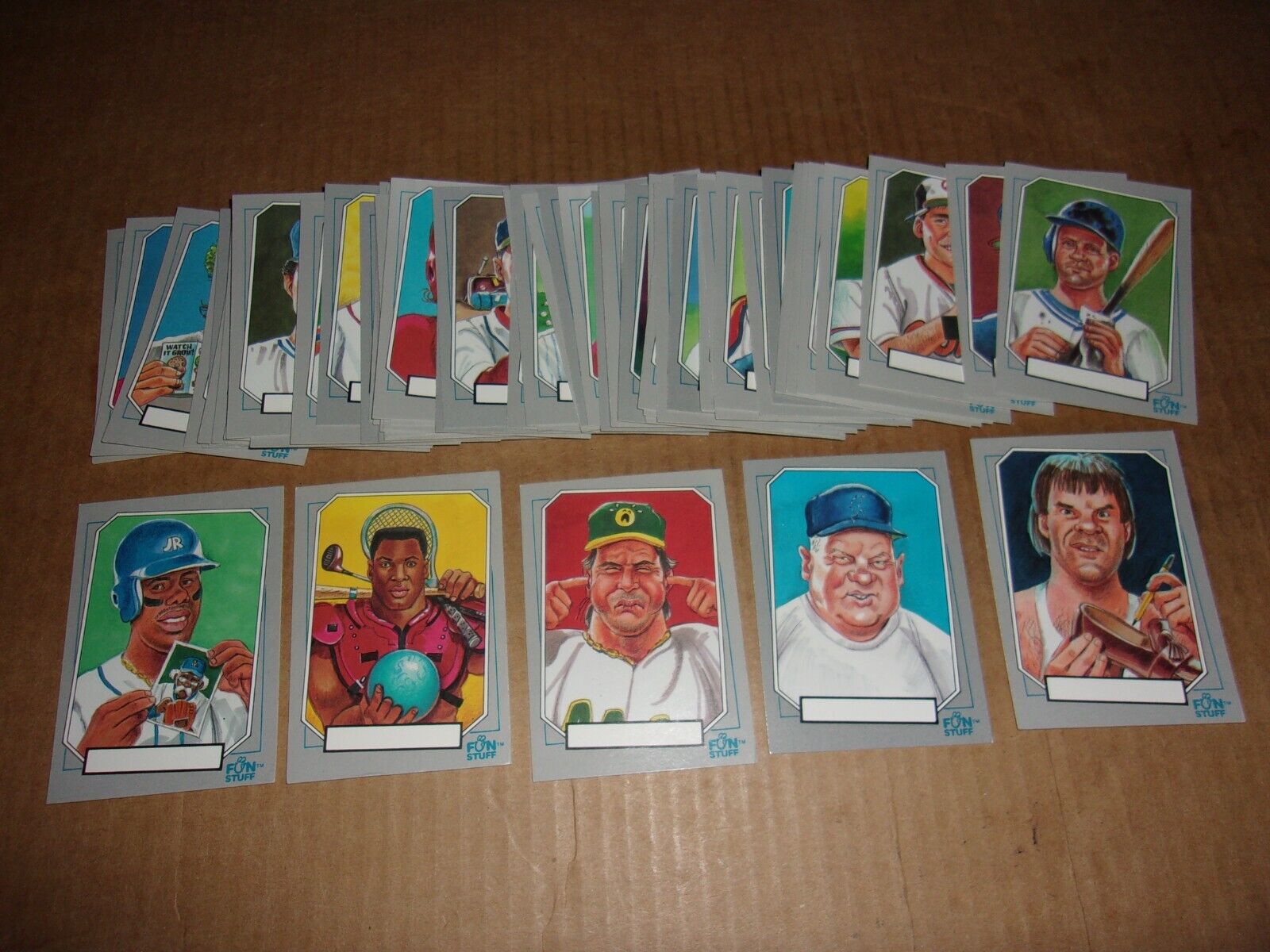 1992 Confex The Baseball Enquirer Vintage Trading Card Set 64 Cards Nice Griffey