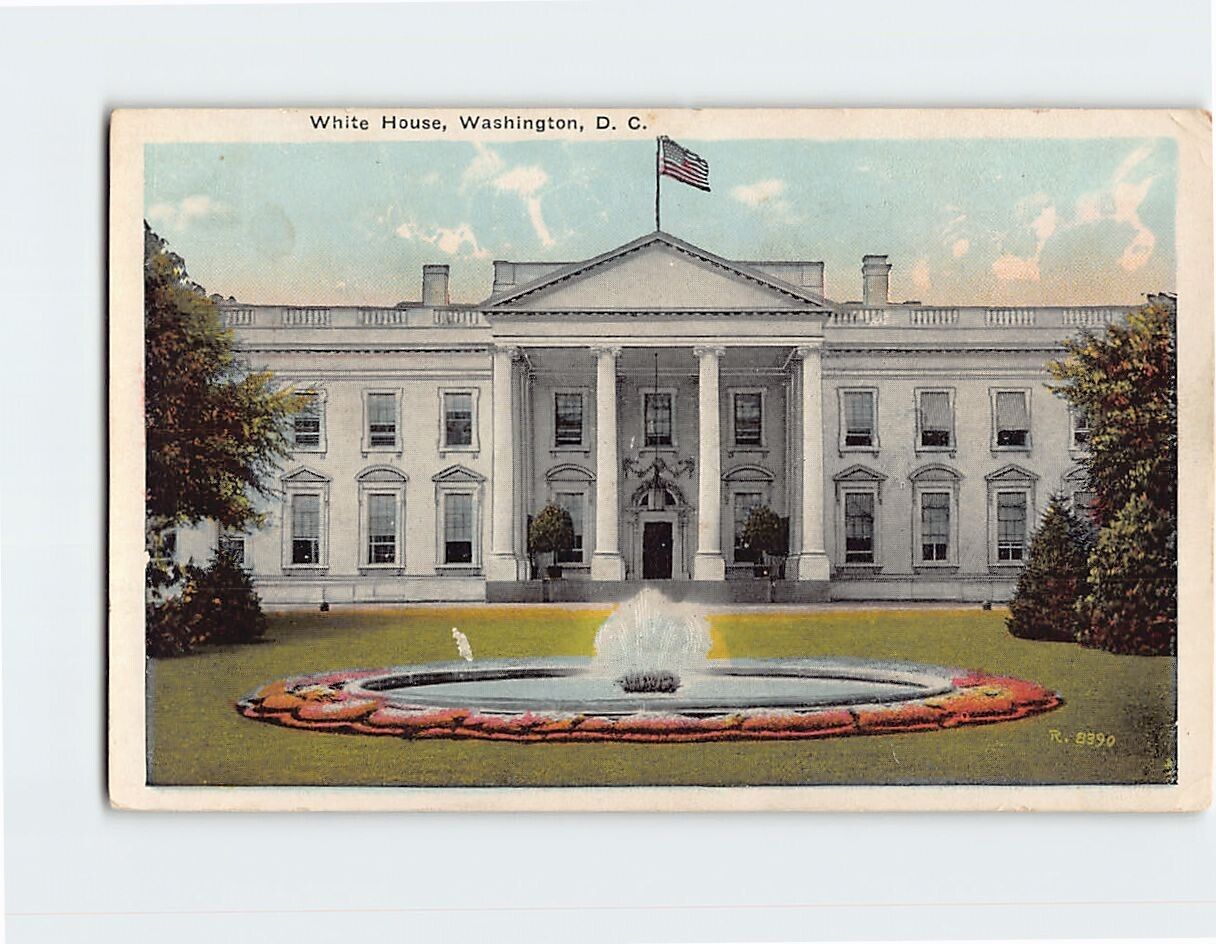 Postcard White House Washington District of Columbia USA