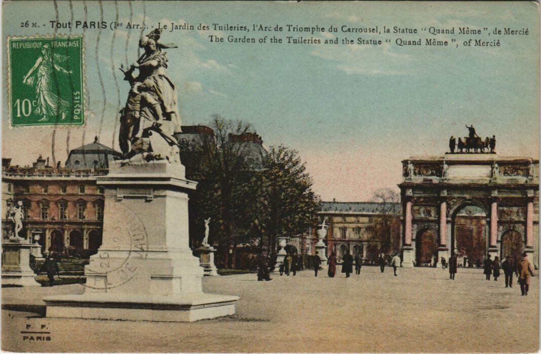 CPA TOUT PARIS - 26 M. - Le Jardin des Tuileires (145468)