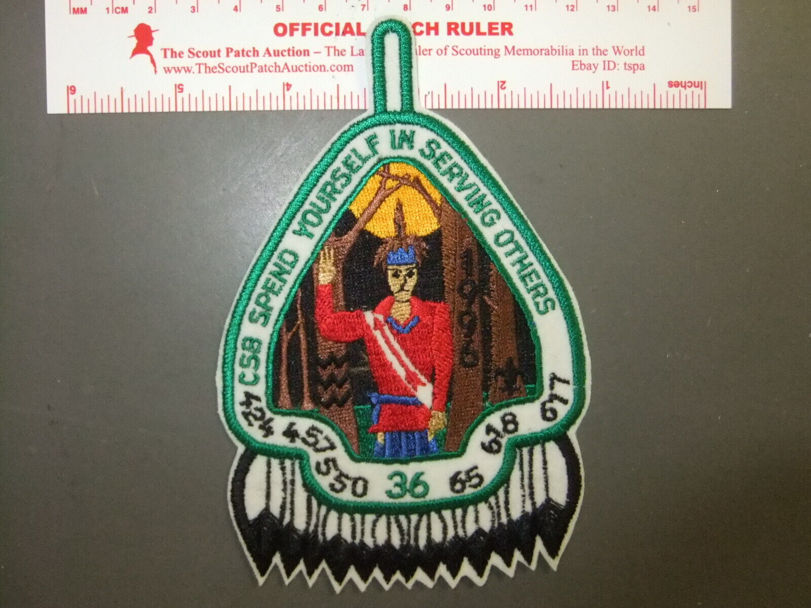 Boy Scout OA Section C-5B 1996 Conclave 2906FF