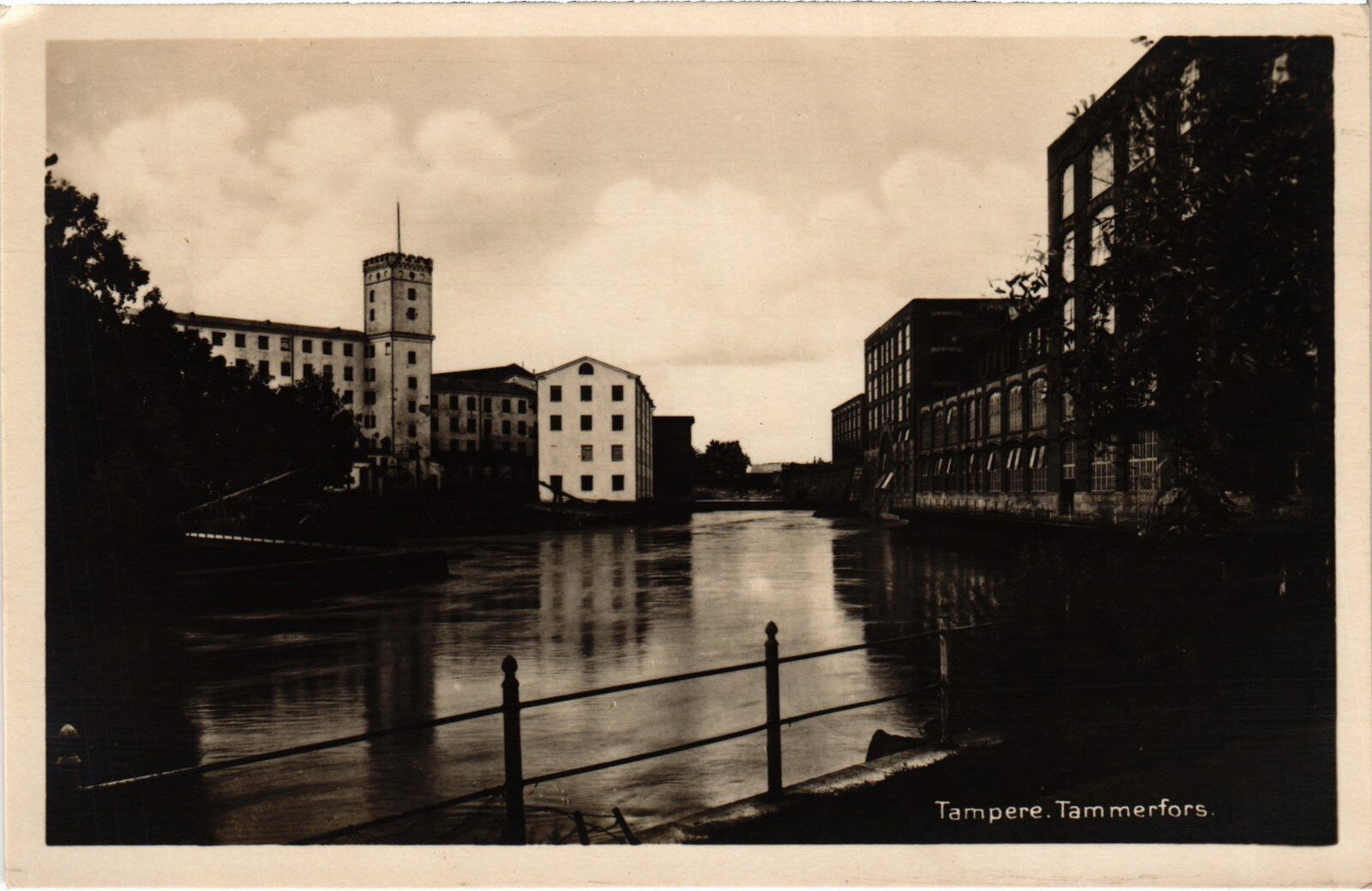 PC FINLAND TAMPERE TAMMERFORS REAL PHOTO (a46875)