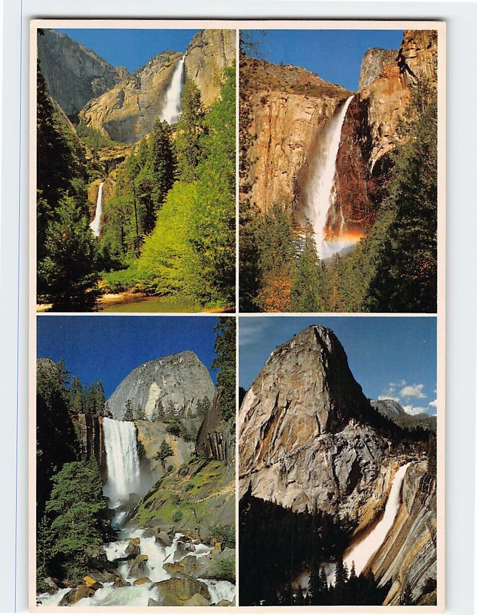 Postcard - Falls in California, USA