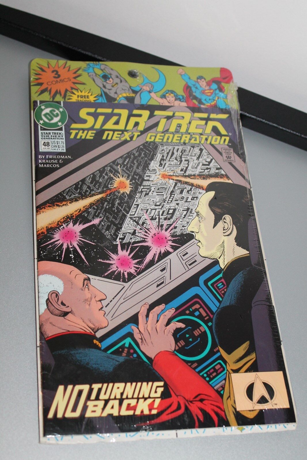Star Trex The Next Generation, DC Comic Books, 41, 46, 48 (92/93)