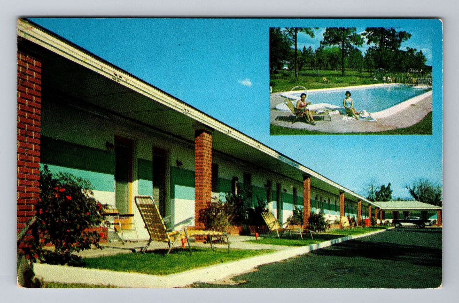 Yulee FL-Florida, Tropic Motel, Advertisment, Vintage Postcard