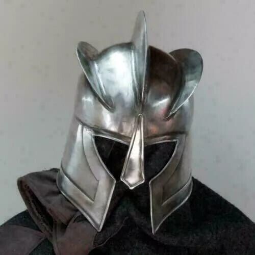 Medieval Armor Helmet Helmet Great Kings Guard Helmet SCA Larp Warrior Costume