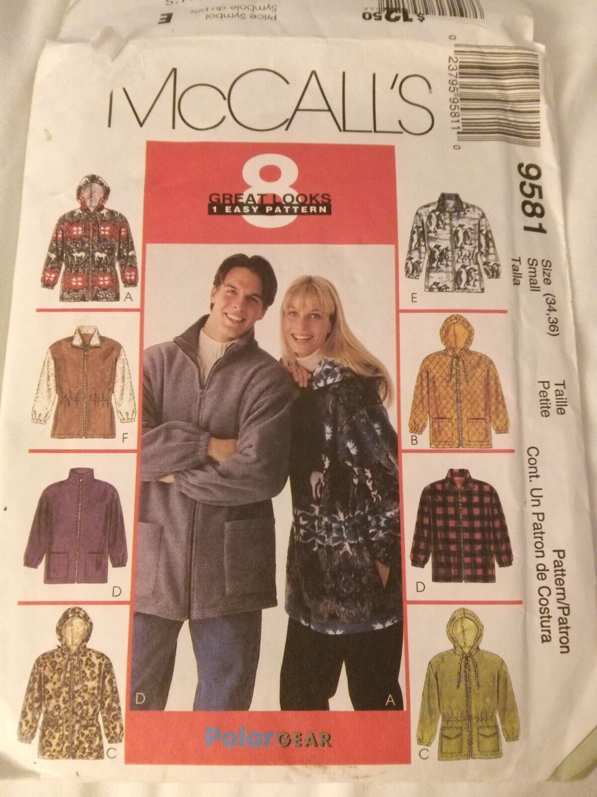 McCall's Sewing Pattern #9581
