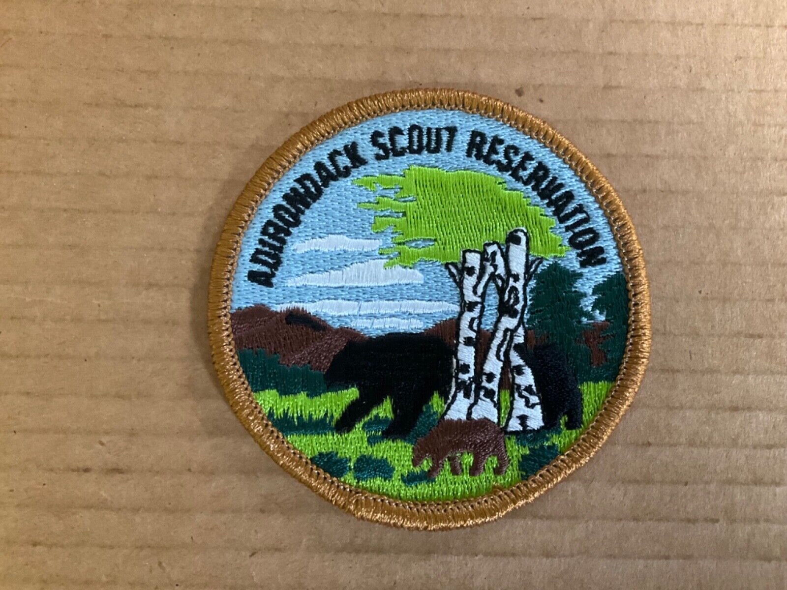 Sabattis Scout Camp Patch Adirondack Scout Reservation Hiawatha Council NY