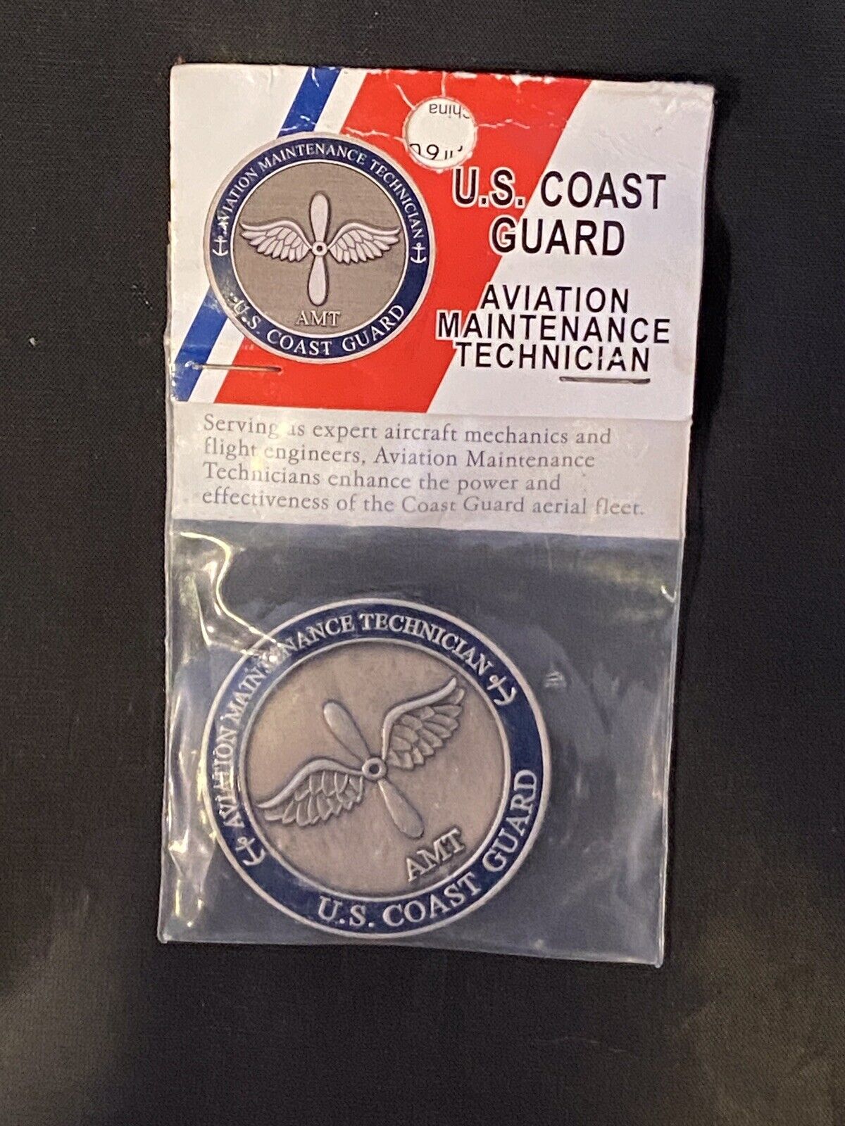 New USCG Challenge Coin Aviation Maintenance Technician AMT Coast Guard US USA