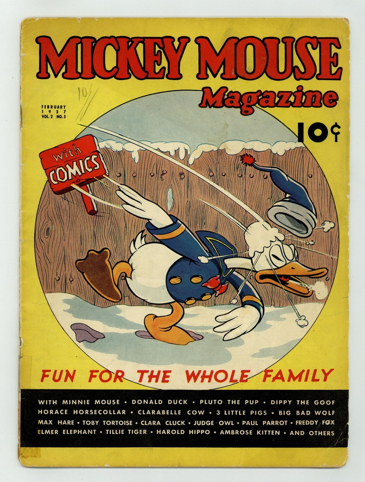 Mickey Mouse Magazine Vol. 2 #5 FR 1.0 1937