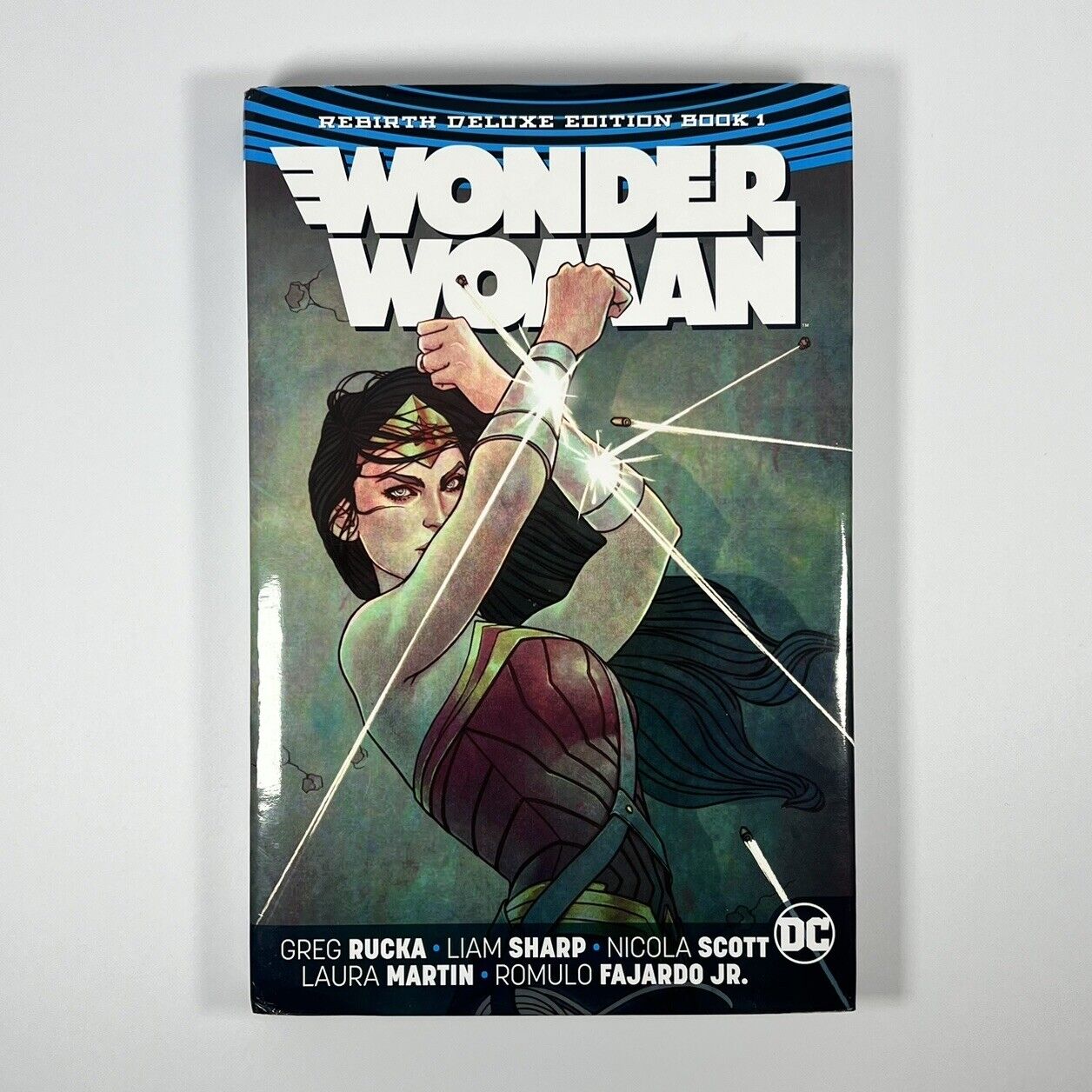 Wonder Woman: Rebirth Deluxe Edition Book 1 by Greg Rucka (1st Printing)