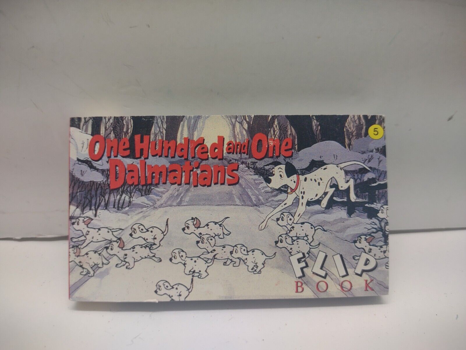 Disney’s 101 Dalmatians  3-5/8” Double-Sided Animated Flip Book Renner Davis