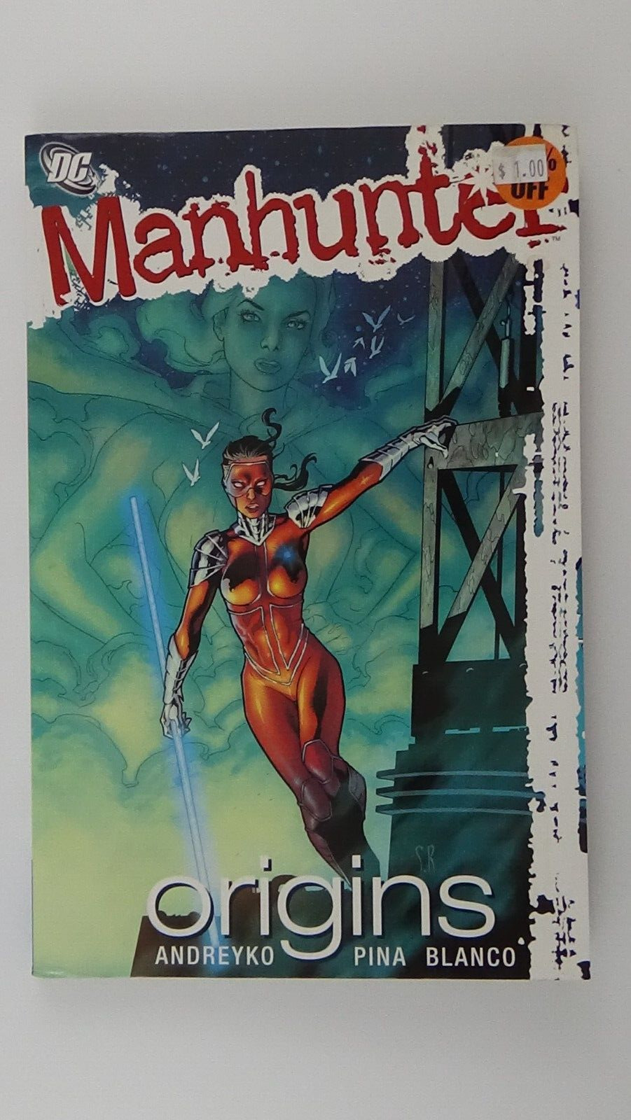 Manhunter #3 (DC Comics, October 2007) DAMAGED Paperback #08