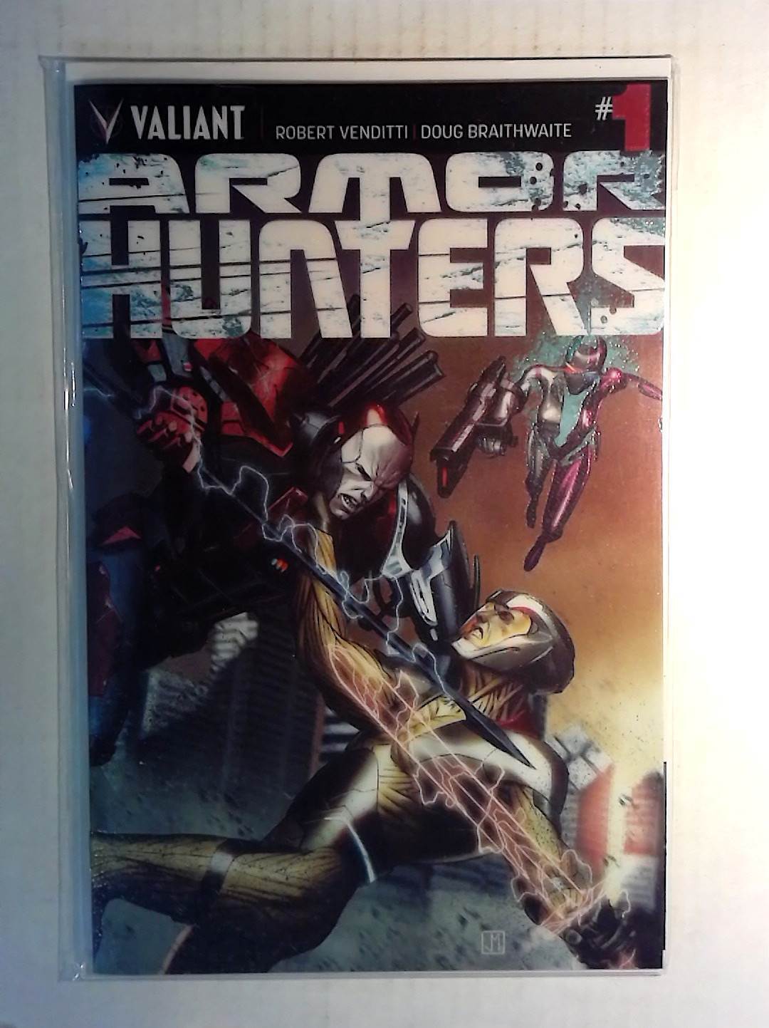 Armor Hunters #1 Valiant Comics (2014) NM Armor Hunters 1st Print Comic Book