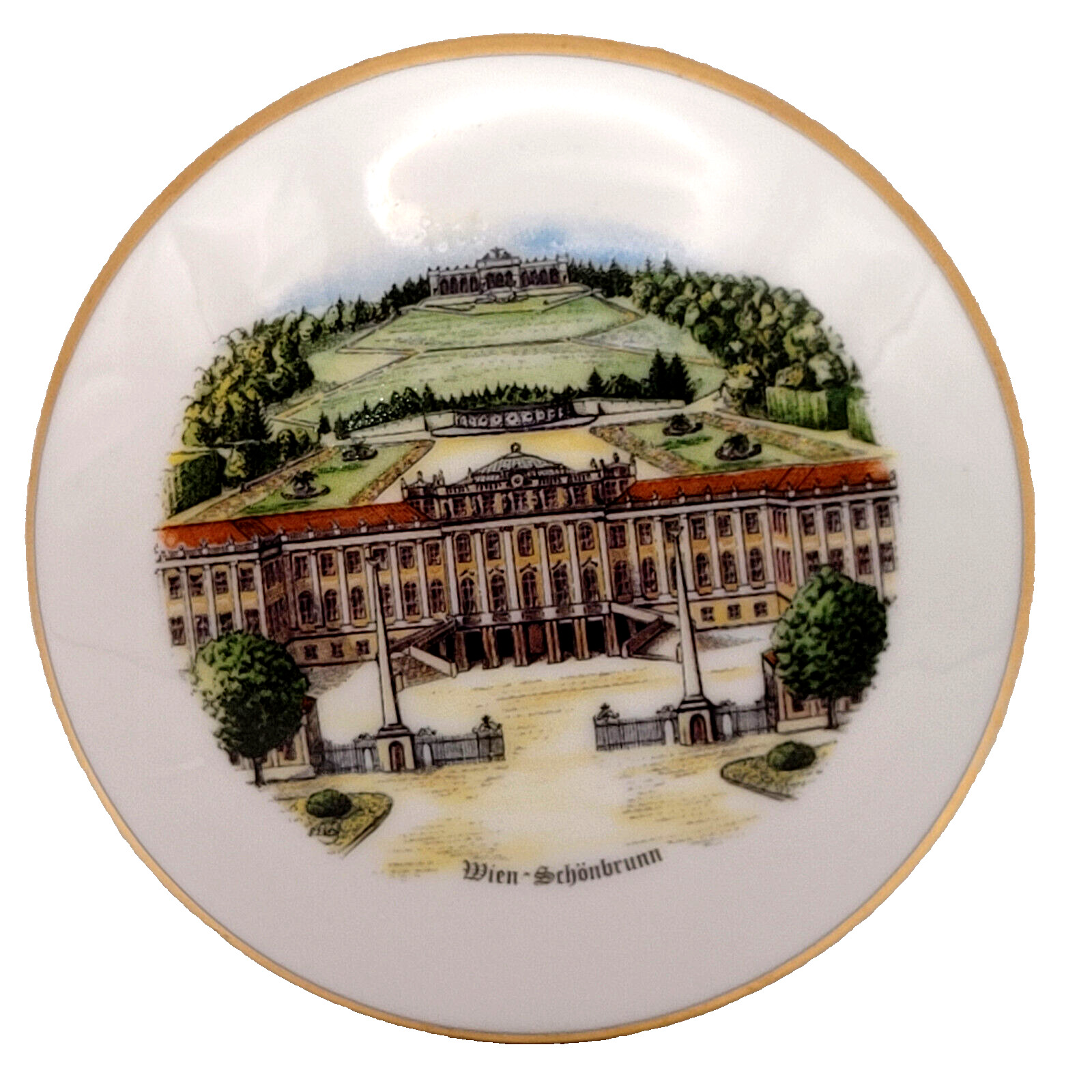Trinket Box Wien Schonbrunn Palace Porcelain Hassenpflug HK AUSTRIA VIENNA