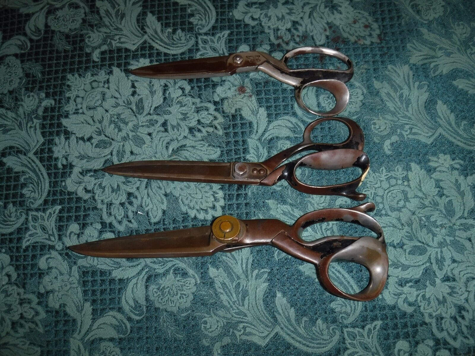 Vintage J. Wiss & Sons 13\'\' Scissors Shears Antique