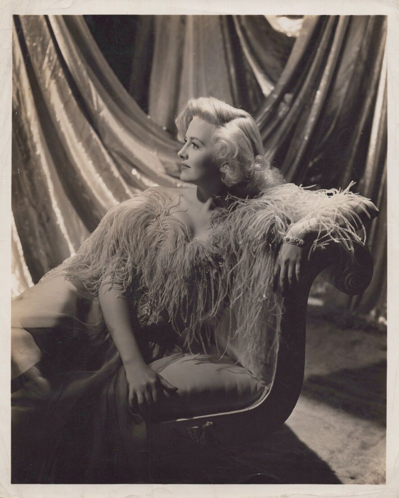 Marilyn Maxwell (1943) ❤ Original Vintage - Alluring Bombshell Photo K 386