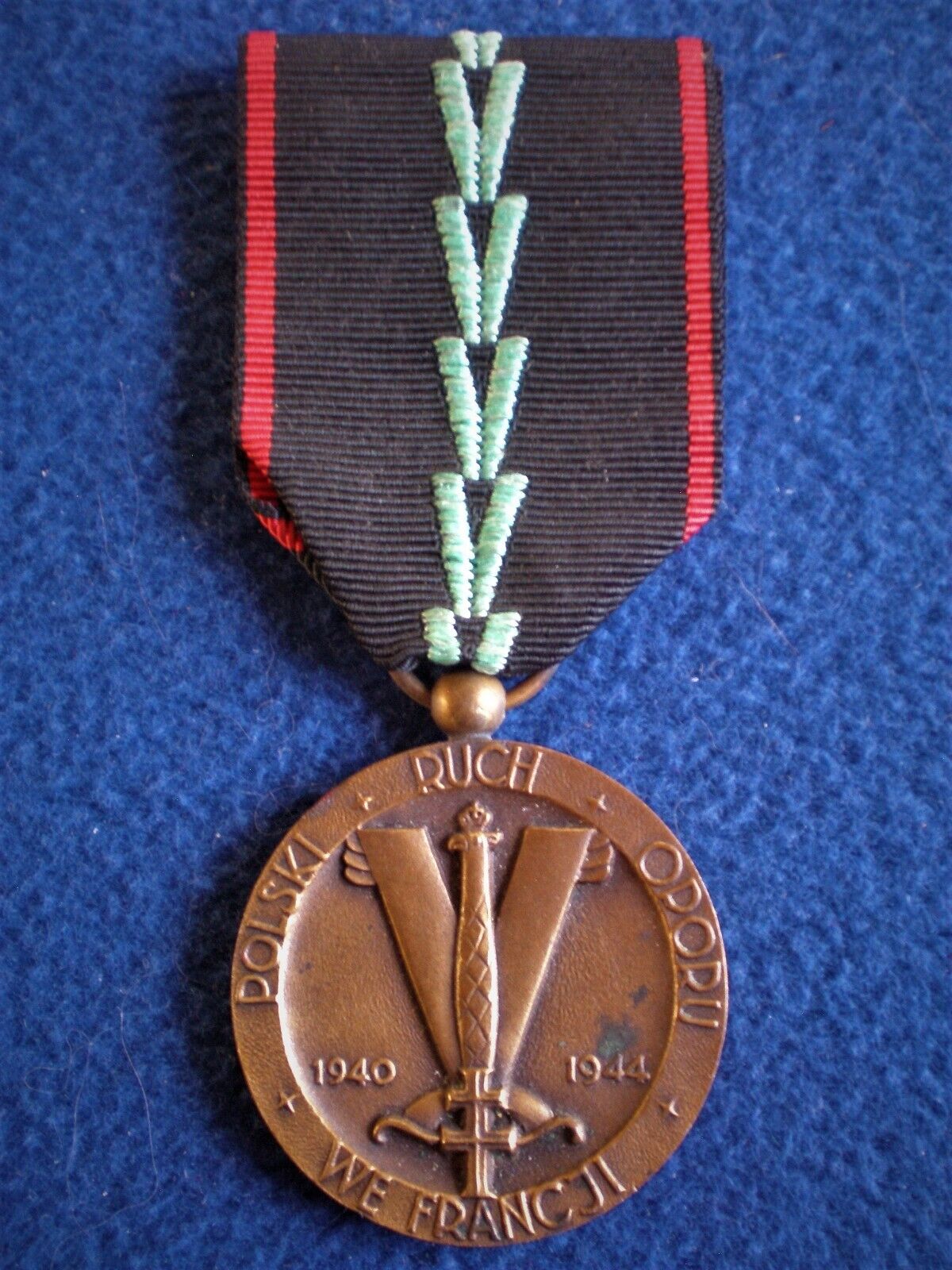 Poland: Medal for the Polish Resistance in France 1940-1944