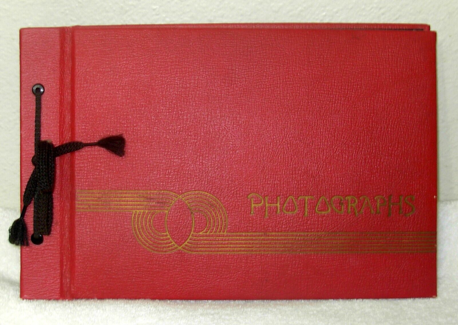 Vtg ART DECO ERA Photograph Album/Scrap Book  7  1 /2 x 11\