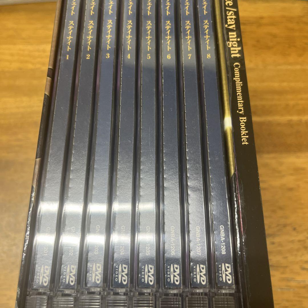 Fate/stay night DVD 1-8 Volume Set + Bonus anime