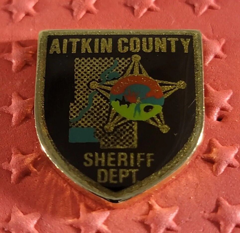 Aitkin County Sheriff Dept Pin Lapel Hat Pin