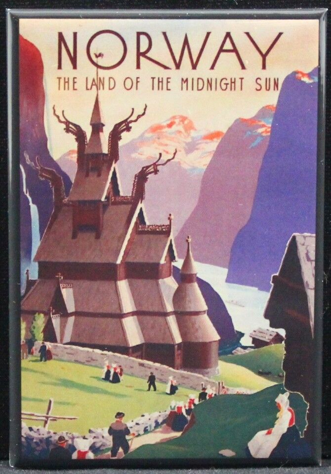 Norway Travel Poster 2\
