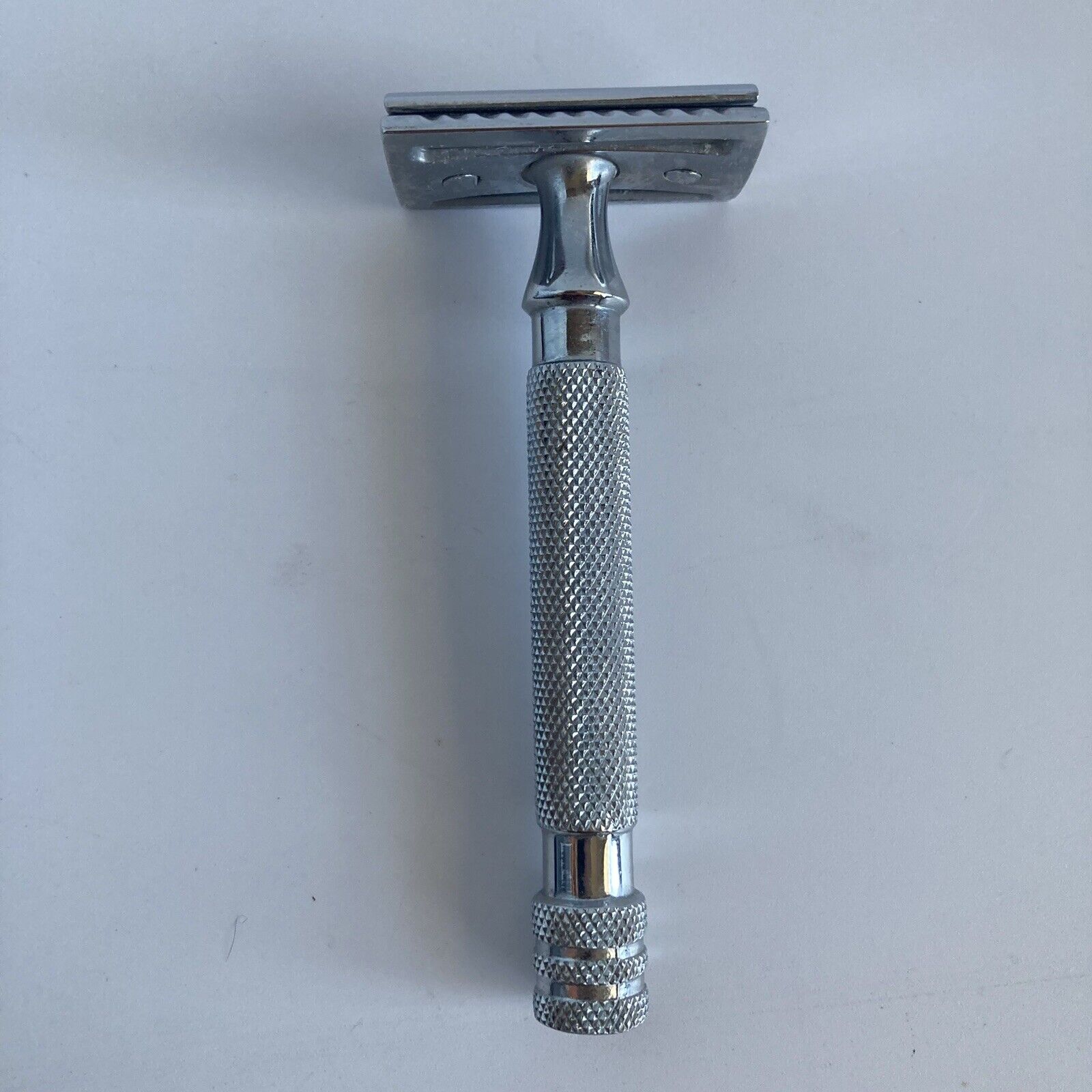 Wet Shave Club Safety Razor Polished Stainless Steel Bonus Straight Razor