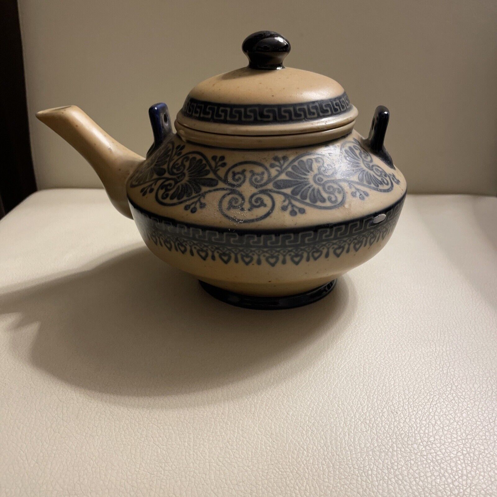 vintage porcelain tea pot