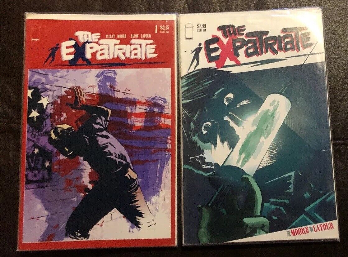 the Expatriate #1-4 NM complete series