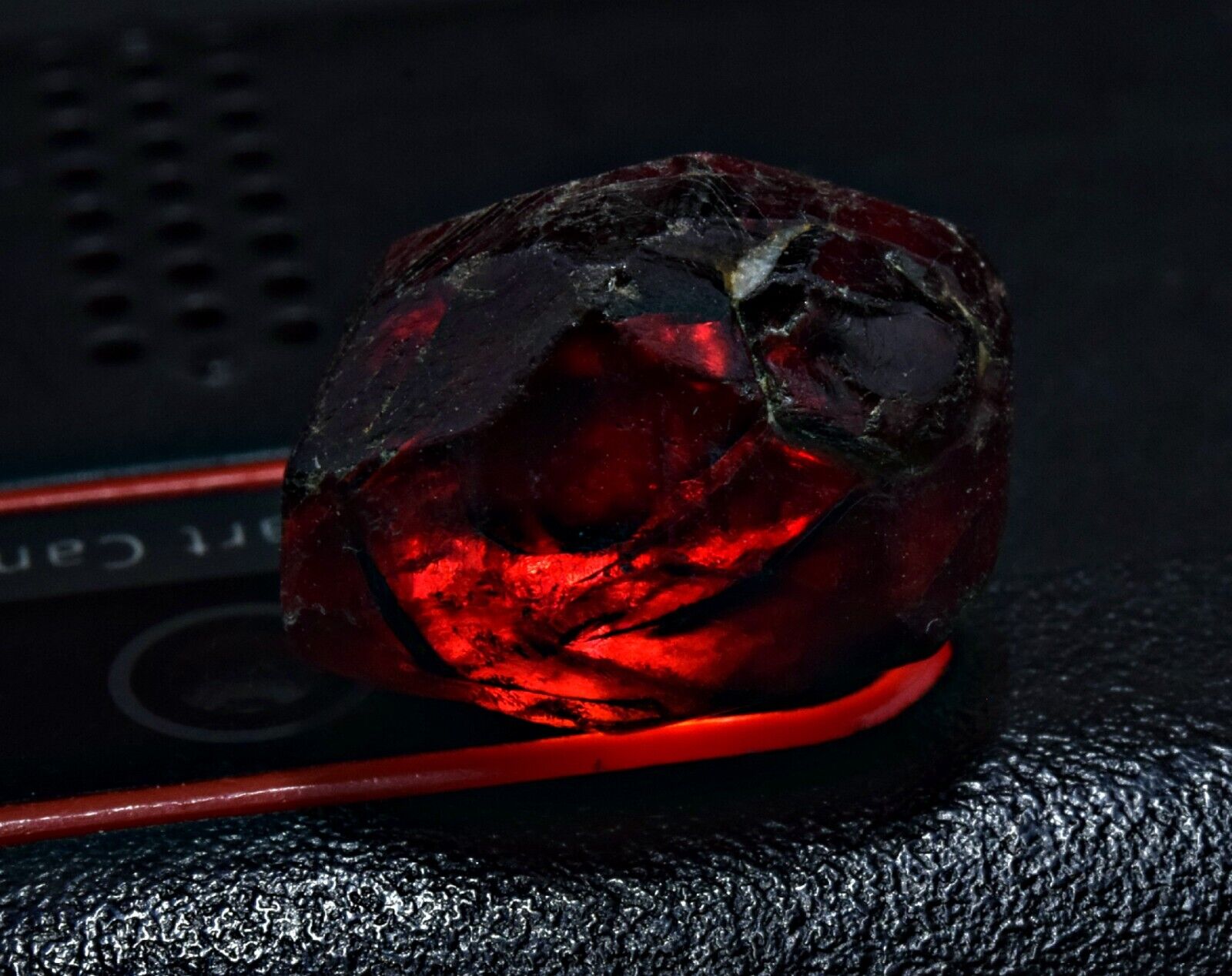 26 Carat Rhodolite Garnet Crystal From Afghanistan