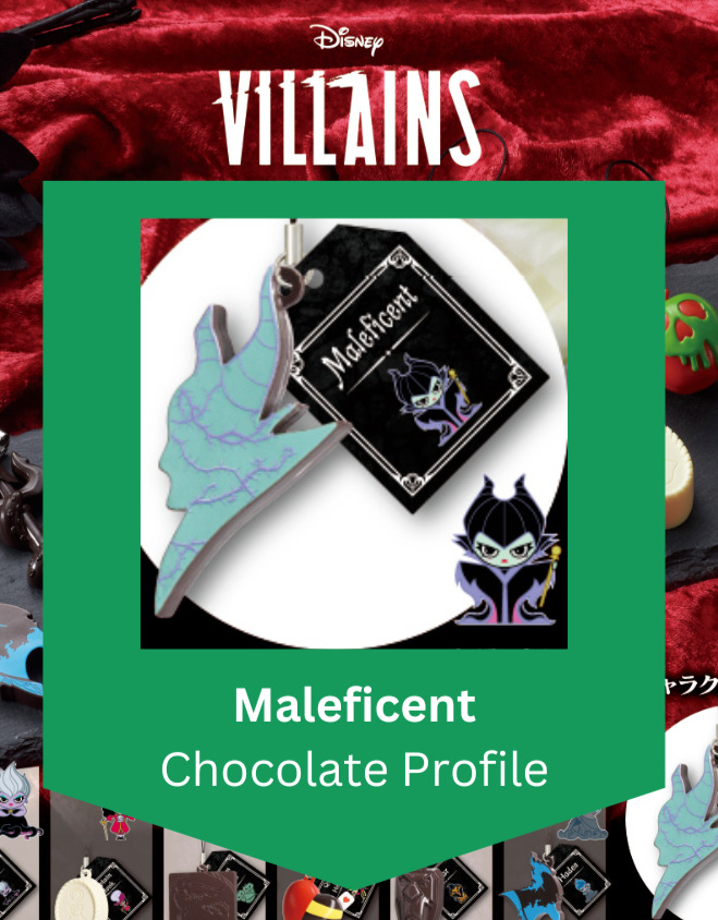 Maleficent Profile Disney Villains Chocolate Selection 2 Gashapon Gacha Tomy