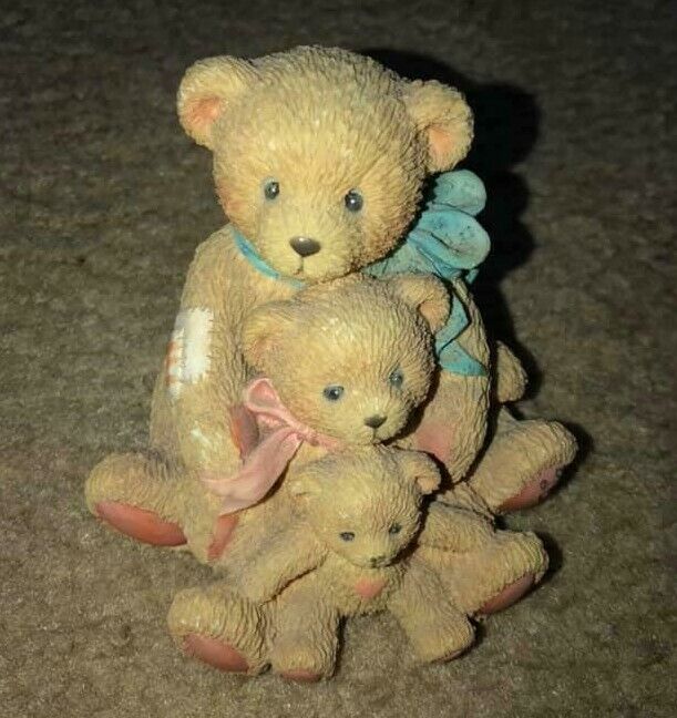1991 Cherished Teddies FRIENDS COME IN ALL SIZES 3\