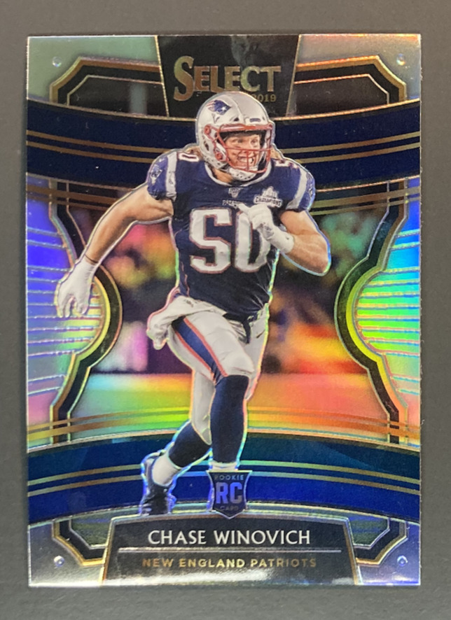 2019 CHASE WINOVICH PANINI SELECT COMPETITION PRIZM ROOKIE