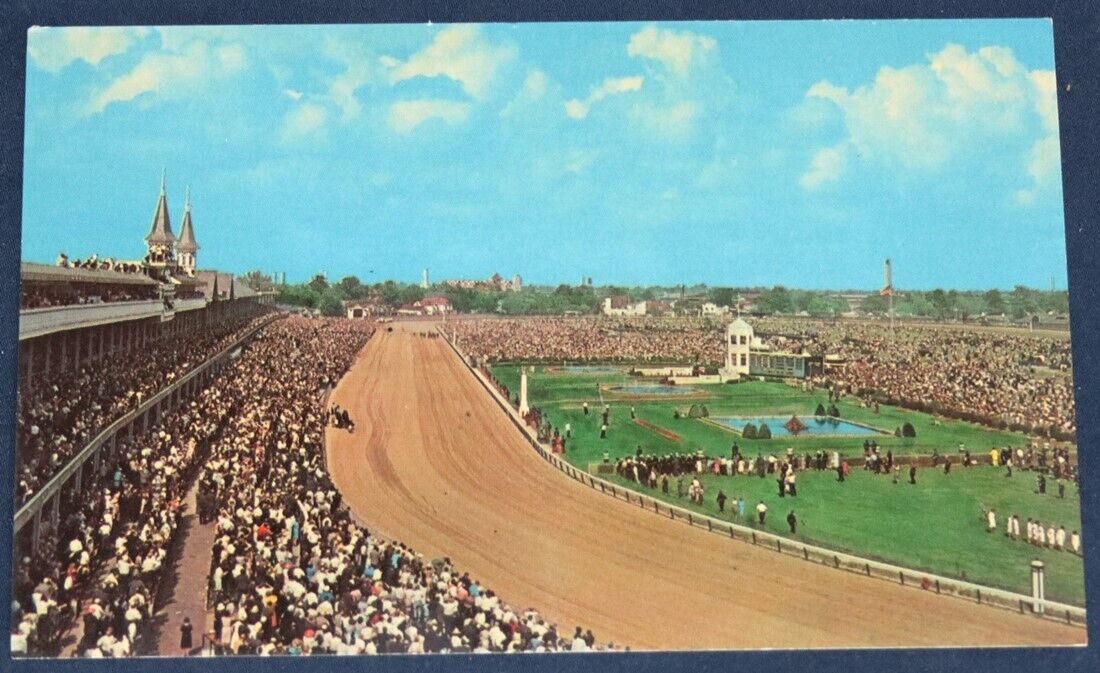 Churchill Downs, Louisville, KY Postcard - The Kentucky Derby