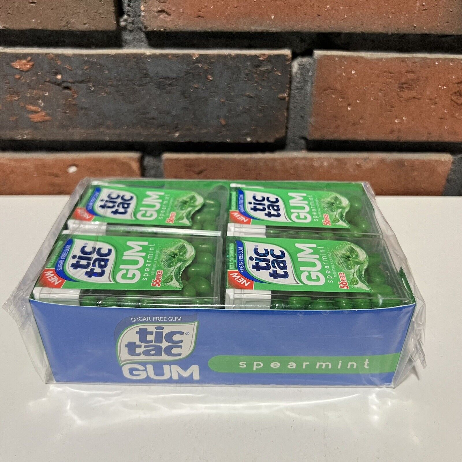 Tic Tac Gum Spearmint Sugar Free Discontinued Sealed Collectible