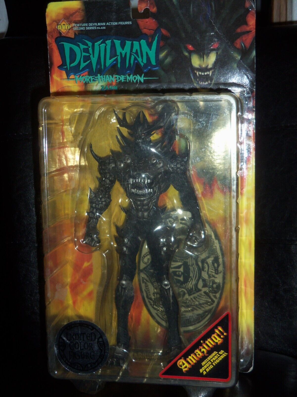 DevilMan Zann FEWTURE Action Figure 2nd Series Limited Color BLACK NEW LOOK