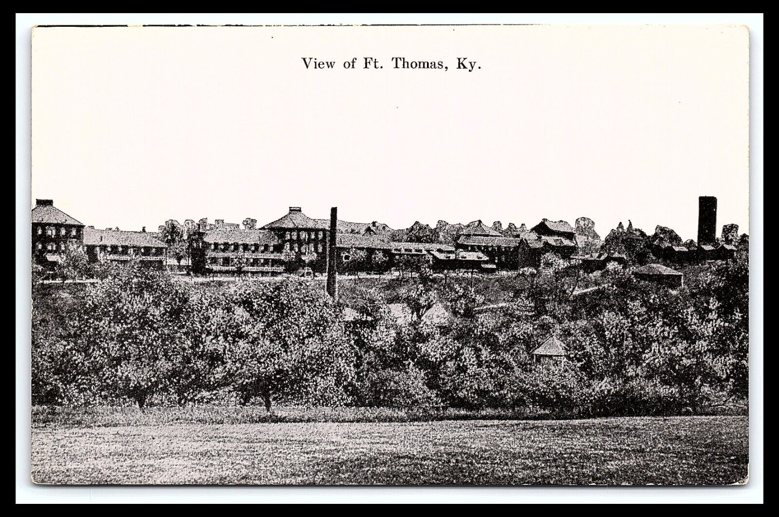 Ft. Thomas KY Postcard View of Ft. Thomas Unposted pc214
