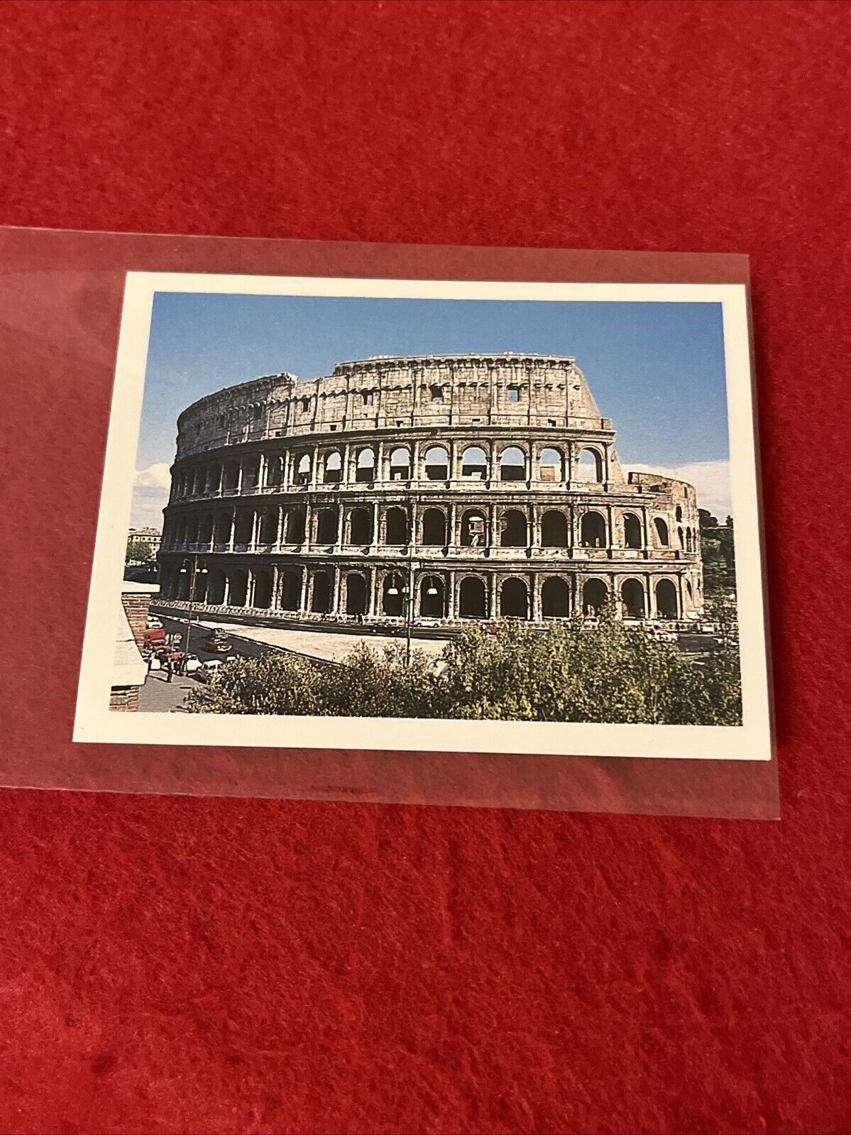 1984 Player’s Tom Thumb “Wonders Of The Ancient World” COLOSSEUM Card #14  NM-MT