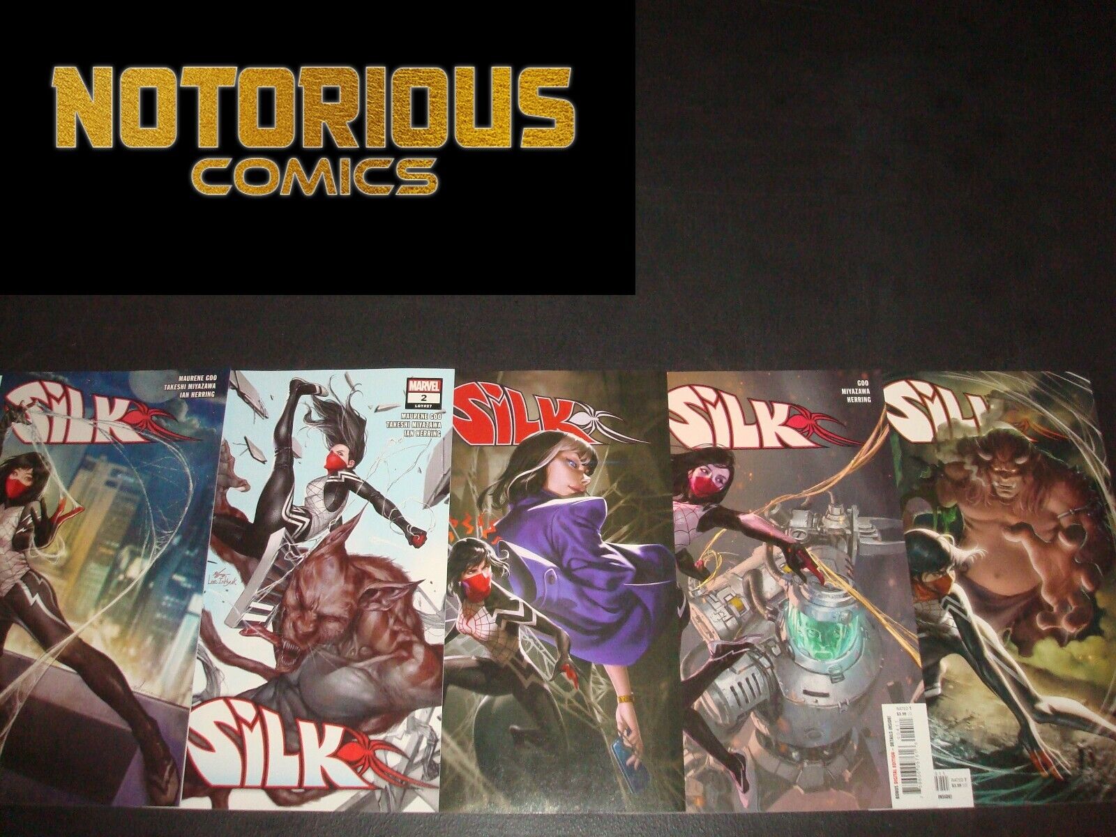 Silk 1-5 Complete Comic Lot Run Set Marvel Collection