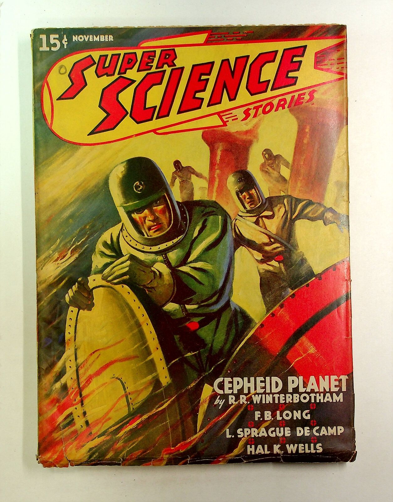 Super Science Stories Pulp Nov 1940 Vol. 2 #1 FN- 5.5