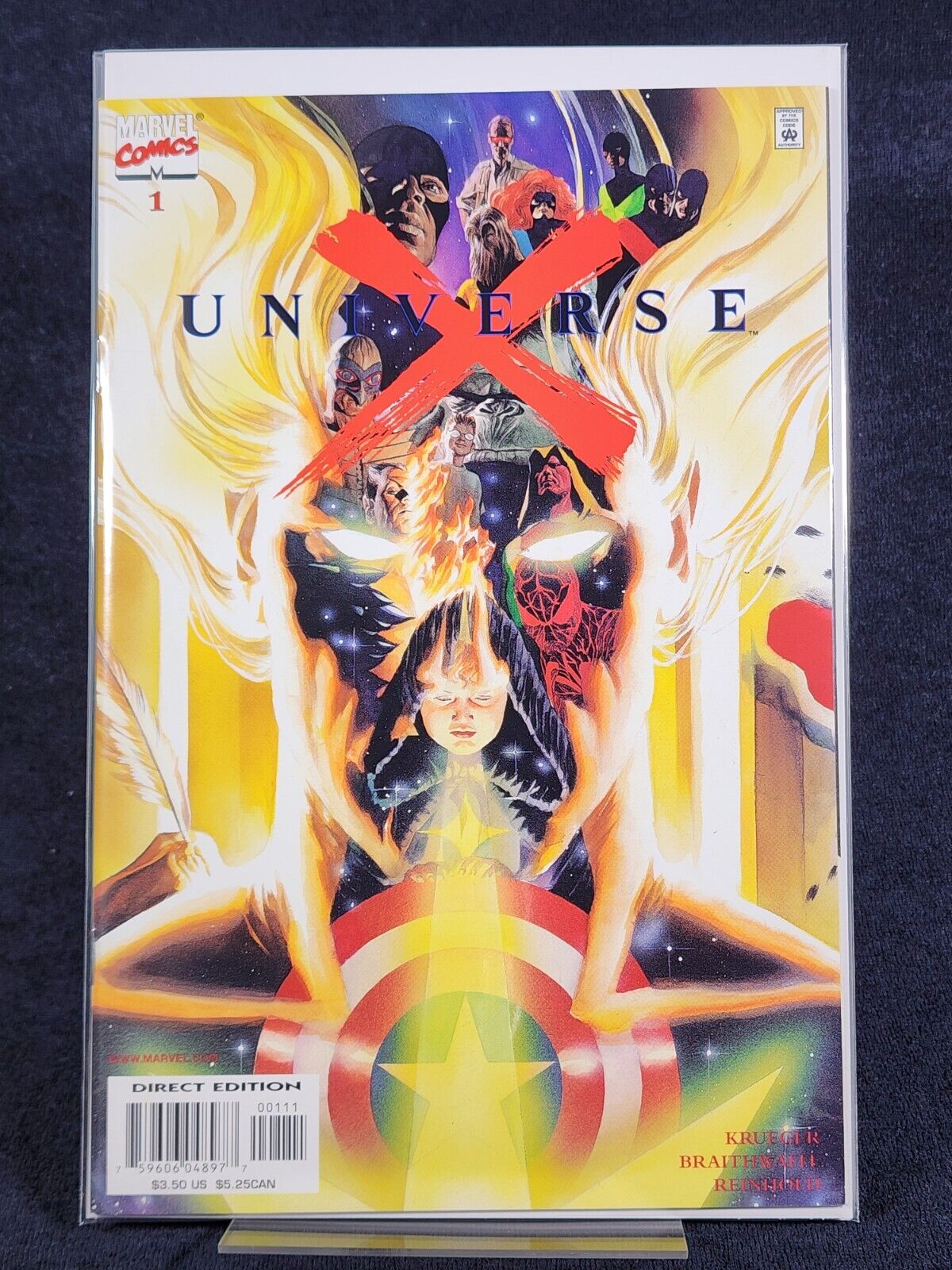 Universe X #1 9.4 1st Appearance Of Pope Immortus