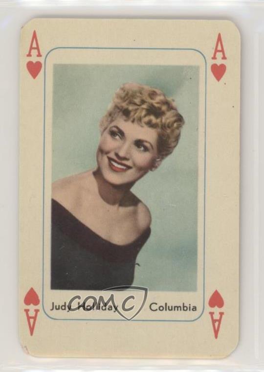 1959 Maple Leaf Playing Cards R 778-1 Judy Holliday 0w6
